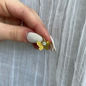 Handmade Gold Butterfly Charms